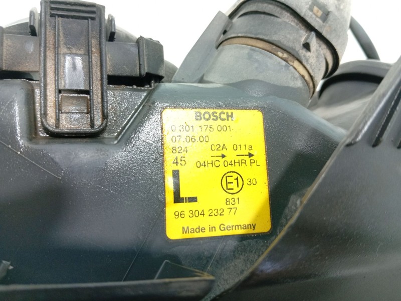 Recambio de faro izquierdo para peugeot 406 (8b) 2.0 hdi 90 referencia OEM IAM   