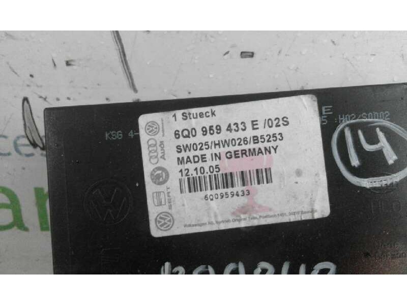 Recambio de centralita cierre para skoda fabia familiar (6y5) classic   |   0.00 - ... | 2000 | 64 cv / 47 kw referencia OEM IAM