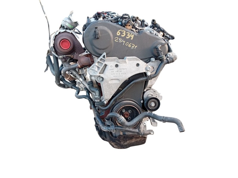 Recambio de motor completo para volkswagen touran (1t3) 1.6 tdi referencia OEM IAM CAYZ CAY 