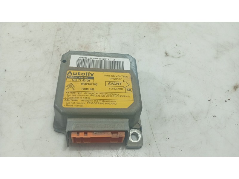 Recambio de centralita airbag para citroën xsara picasso (n68) 2.0 hdi referencia OEM IAM   