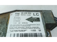 Recambio de centralita airbag para opel corsa c (x01) 1.0 (f08, f68) referencia OEM IAM    2
