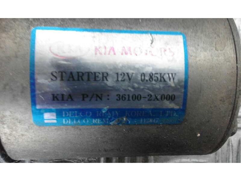 Recambio de motor arranque para kia rio    |   0.00 - 0.05 | 2000 - 2005 referencia OEM IAM 361002X000  