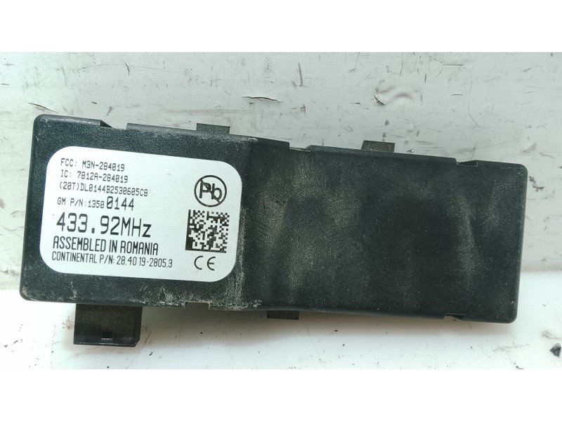 Recambio de modulo electronico para opel zafira tourer c (p12) 1.6 cdti (75) referencia OEM IAM   