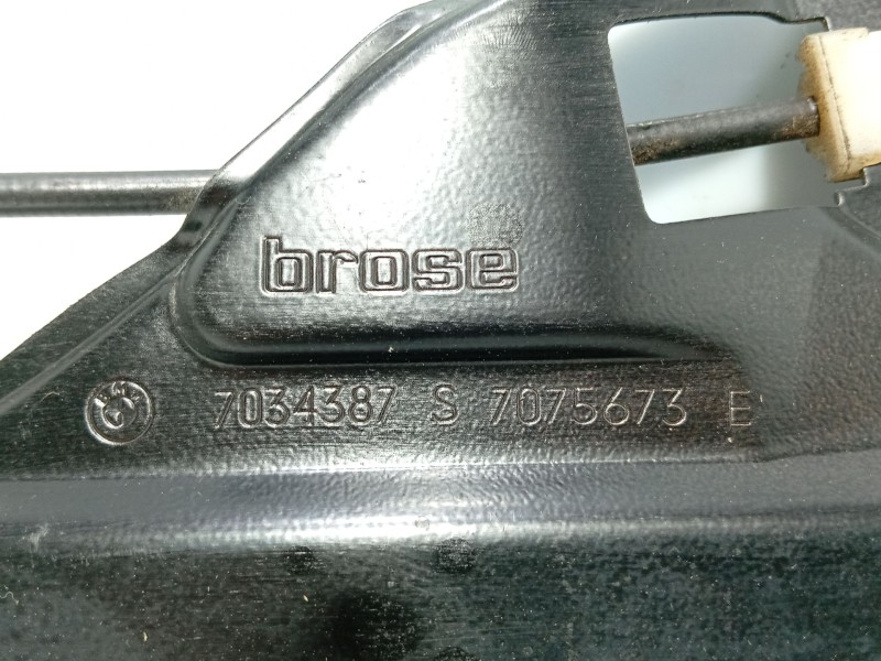 Recambio de elevalunas trasero izquierdo para bmw 5 (e60) 525 d referencia OEM IAM 51357184745  