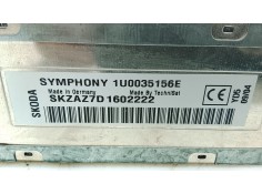 Recambio de sistema audio / radio cd para skoda superb i (3u4) 1.9 tdi referencia OEM IAM 5866SARCD   2