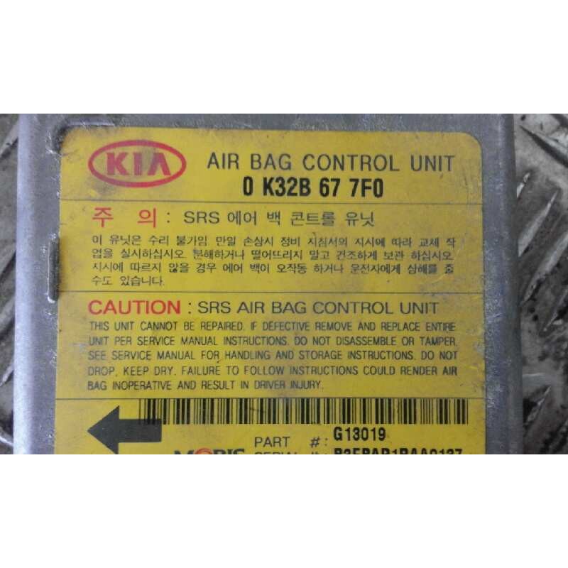 Recambio de centralita airbag para kia rio    |   0.00 - 0.05 | 2000 - 2005 referencia OEM IAM 0K32B677F0  