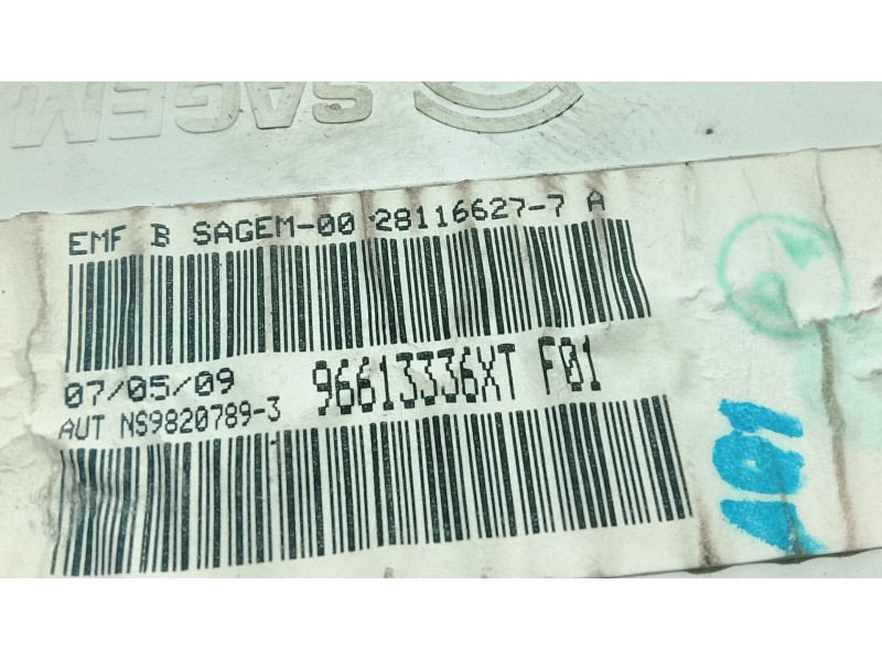 Recambio de modulo electronico para peugeot 206+ (2l_, 2m_) 1.1 referencia OEM IAM   