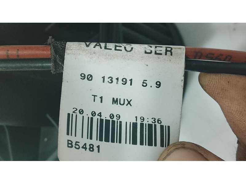 Recambio de ventilador calefaccion para peugeot 206+ (2l_, 2m_) 1.1 referencia OEM IAM 1606357480  