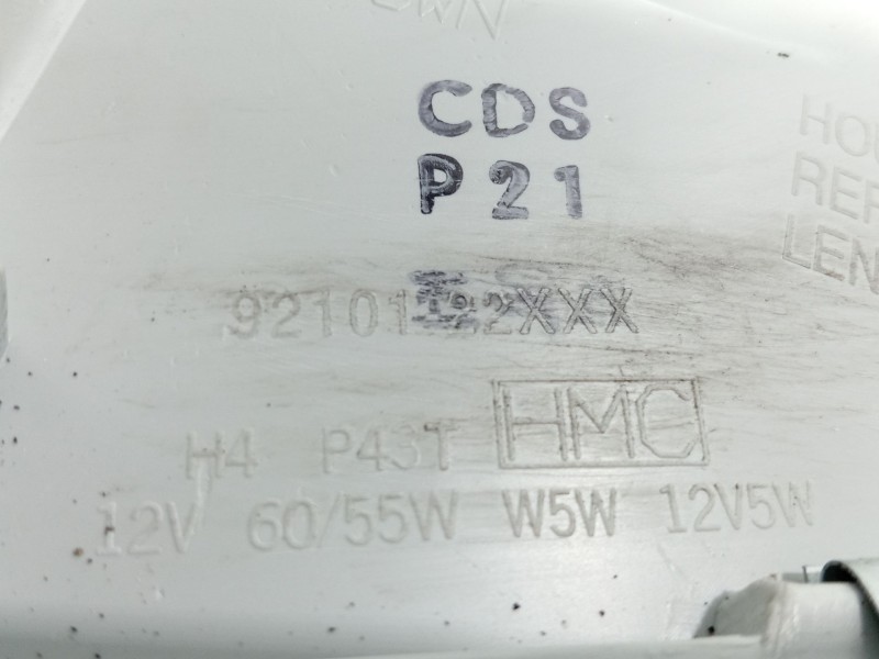 Recambio de faro izquierdo para hyundai accent (lc) 1.3 cat referencia OEM IAM   