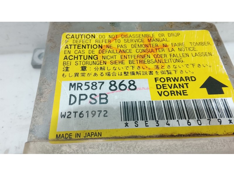 Recambio de centralita airbag para mitsubishi outlander (cu0w) 2.0 cat referencia OEM IAM MR141499  