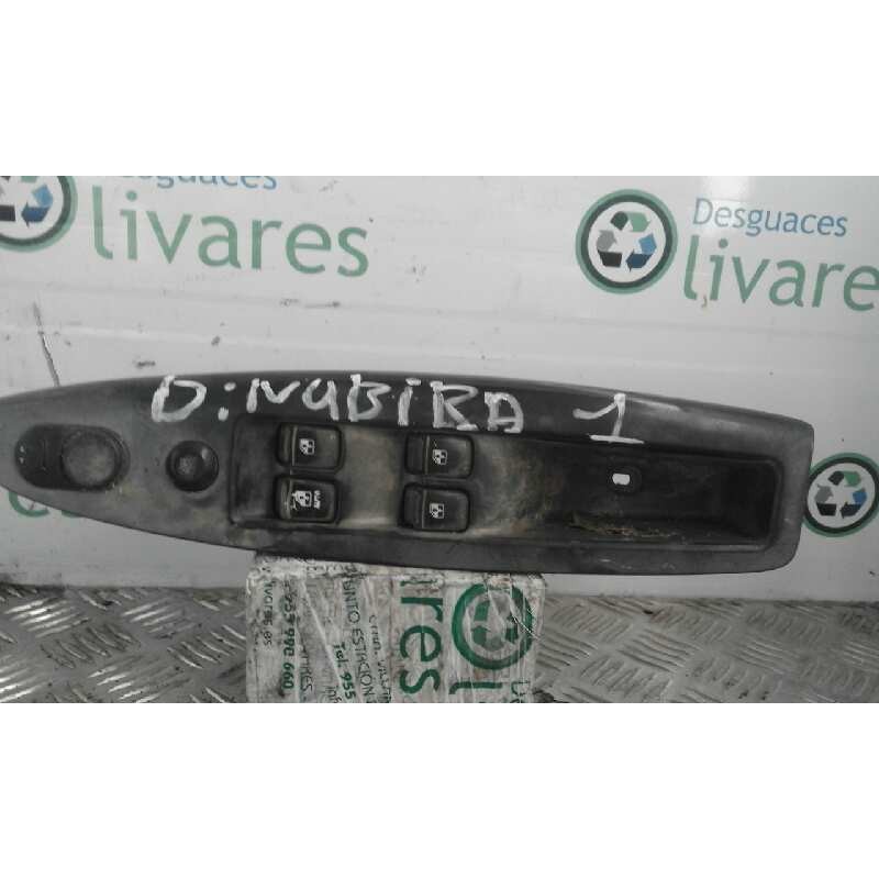 Recambio de mando elevalunas delantero izquierdo para daewoo nubira berlina 1.6 cat   |   0.97 - ... | 1997 | 103 cv / 76 kw ref