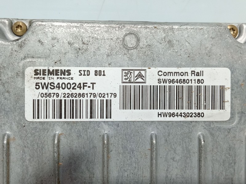 Recambio de centralita motor uce para peugeot 406 (8b) 2.0 hdi 90 referencia OEM IAM   