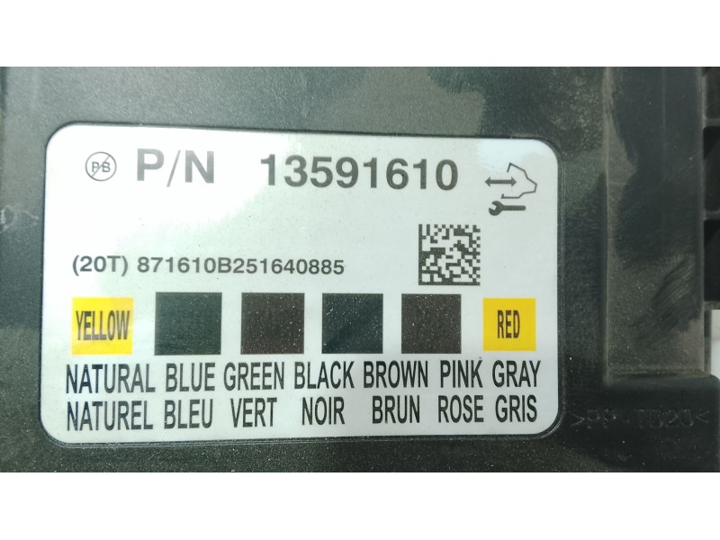 Recambio de modulo electronico para opel astra j (p10) 2.0 cdti (68) referencia OEM IAM   