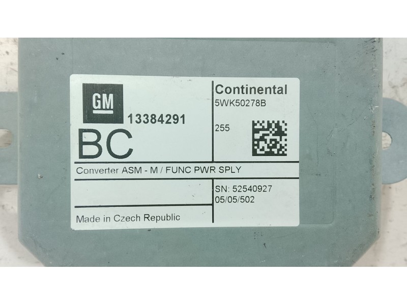 Recambio de modulo electronico para opel astra j (p10) 2.0 cdti (68) referencia OEM IAM   