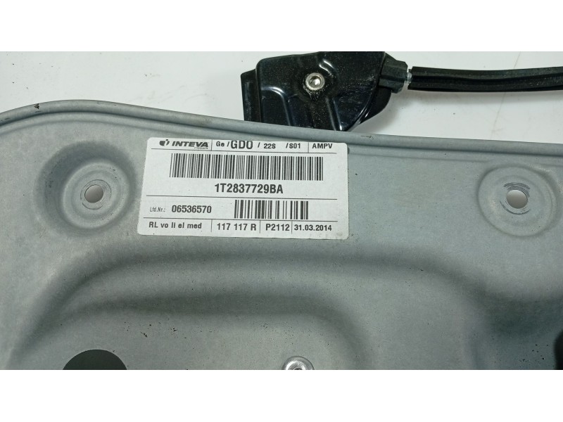 Recambio de elevalunas delantero izquierdo para volkswagen touran (1t3) 1.6 tdi referencia OEM IAM   