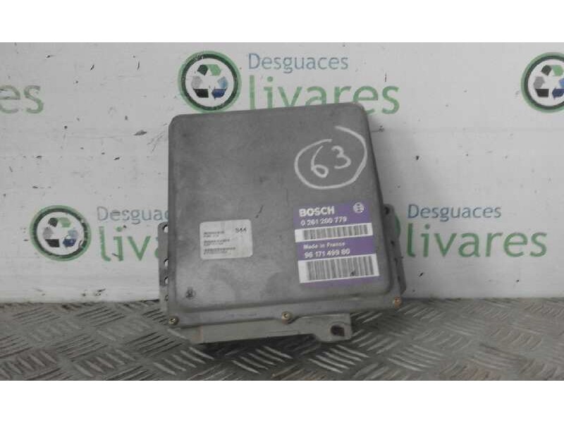 Recambio de centralita motor uce para citroen zx    |   0.91 - 0.98 | 1991 - 1998 referencia OEM IAM 0261200779 9617149980 