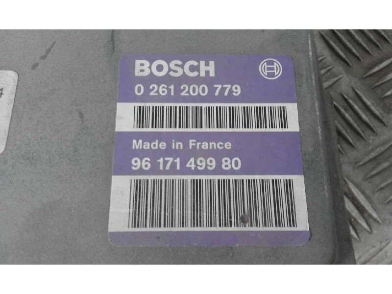 Recambio de centralita motor uce para citroen zx    |   0.91 - 0.98 | 1991 - 1998 referencia OEM IAM 0261200779 9617149980 