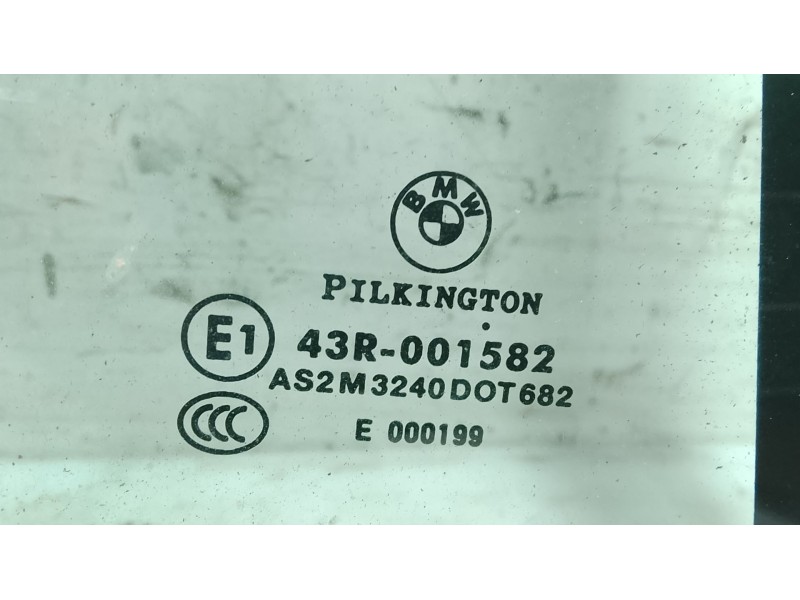 Recambio de luna custodia trasera derecha para bmw 3 (e90) 320 d referencia OEM IAM 51347060212 51357130362 