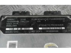 Recambio de centralita motor uce para citroen berlingo 1.9 d sx familiar   |   12.96 - 12.02 | 1996 - 2002 | 69 cv / 51 kw refer 2