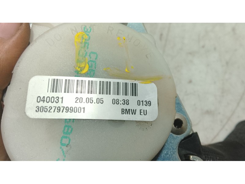 Recambio de cinturon seguridad trasero izquierdo para bmw 3 (e90) 320 d referencia OEM IAM 72117245883  