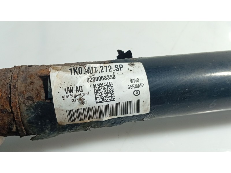 Recambio de transmision delantera derecha para volkswagen touran (1t3) 1.6 tdi referencia OEM IAM   