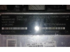 Recambio de centralita motor uce para peugeot 206 berlina x-line   |   10.02 - 12.03 | 2002 - 2003 | 69 cv / 51 kw referencia OE 2