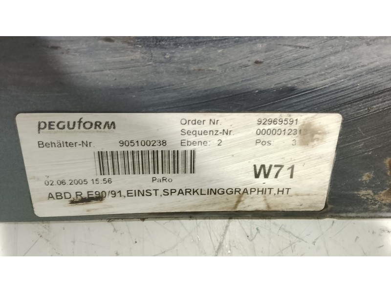 Recambio de moldura para bmw 3 (e90) 320 d referencia OEM IAM   