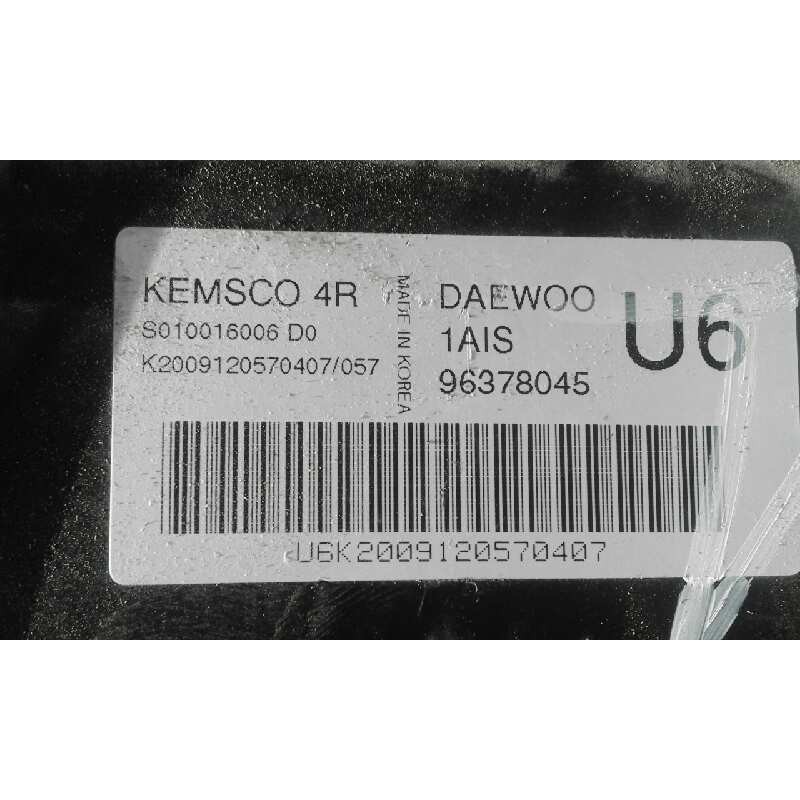 Recambio de centralita motor uce para daewoo nubira berlina 1.6 cat   |   0.97 - ... | 1997 | 103 cv / 76 kw referencia OEM IAM 