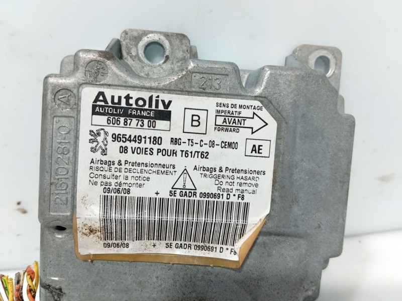 Recambio de centralita airbag para peugeot 307 (3a/c) 1.6 hdi referencia OEM IAM   