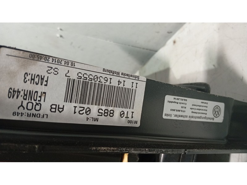 Recambio de asiento para volkswagen touran (1t3) 1.6 tdi referencia OEM IAM   