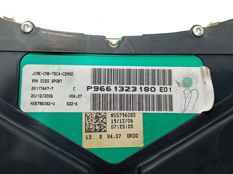 Recambio de cuadro instrumentos para peugeot 307 (3a/c) 1.6 hdi referencia OEM IAM   
