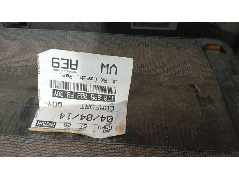 Recambio de asiento para volkswagen touran (1t3) 1.6 tdi referencia OEM IAM   