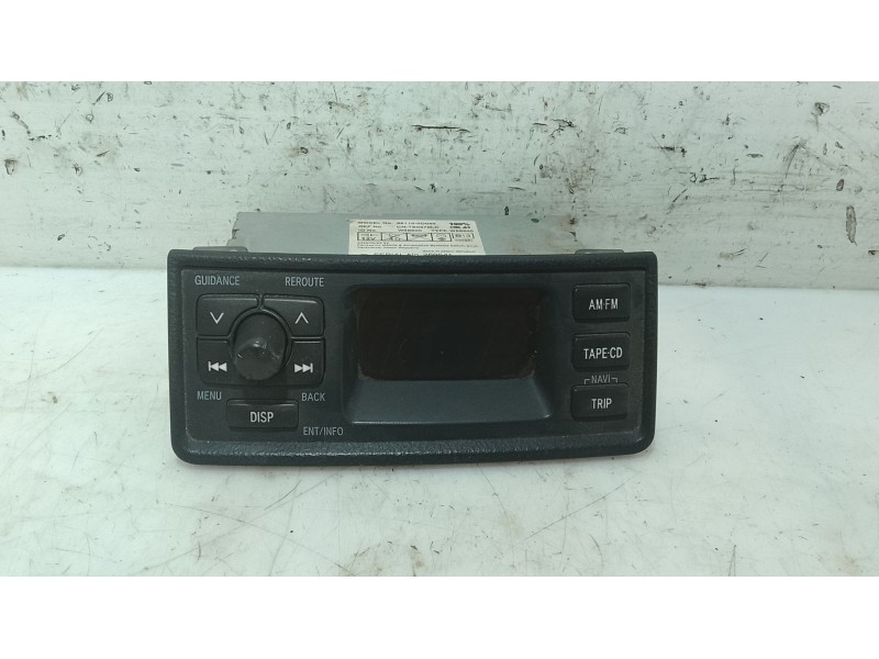 Recambio de sistema audio / radio cd para toyota yaris (_p1_) 1.3 (scp12_, scp13_) referencia OEM IAM   
