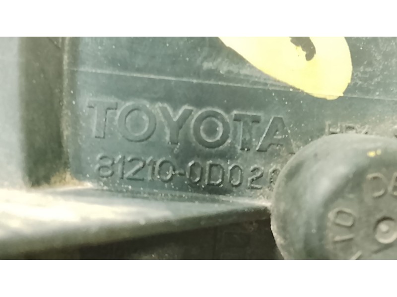 Recambio de faro antiniebla derecho para toyota yaris (_p1_) 1.3 (scp12_, scp13_) referencia OEM IAM   