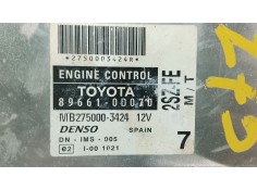 Recambio de centralita motor uce para toyota yaris (_p1_) 1.3 (scp12_, scp13_) referencia OEM IAM    2
