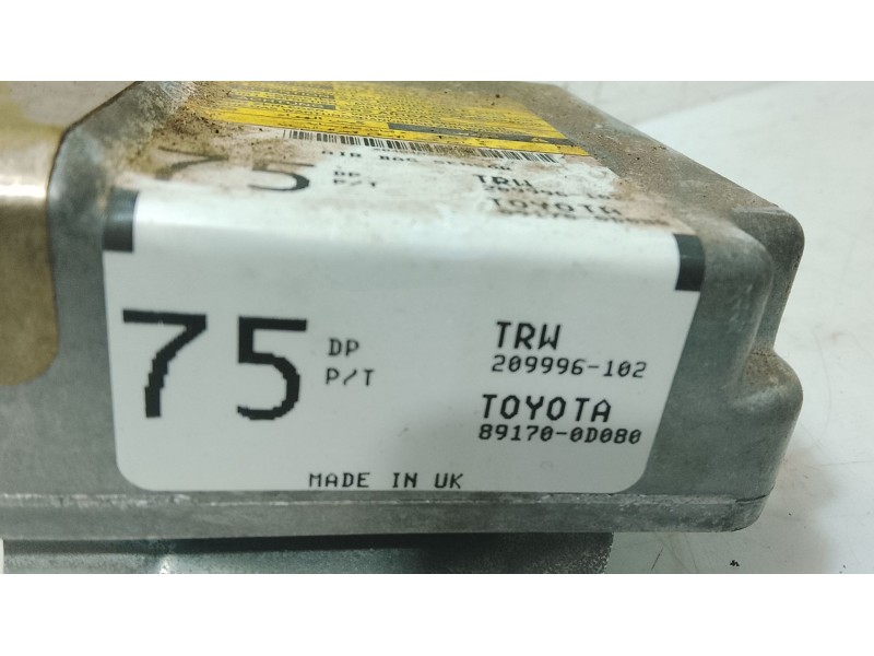 Recambio de centralita airbag para toyota yaris (_p1_) 1.3 (scp12_, scp13_) referencia OEM IAM   