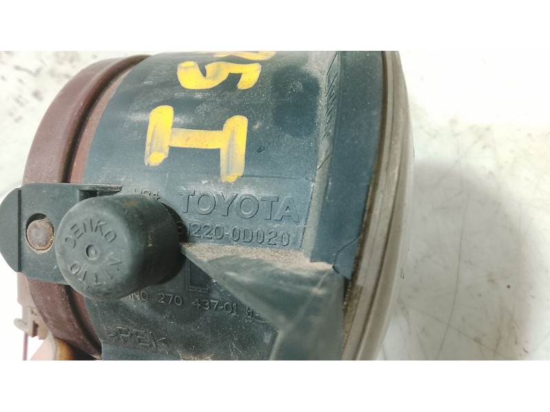Recambio de faro antiniebla izquierdo para toyota yaris (_p1_) 1.3 (scp12_, scp13_) referencia OEM IAM   