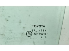 Recambio de luna trasera izquierda para toyota yaris (_p1_) 1.3 (scp12_, scp13_) referencia OEM IAM 681400D010   2