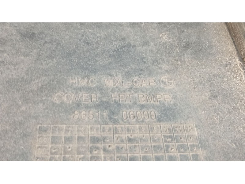 Recambio de paragolpes delantero para hyundai atos (mx) 1.0 i referencia OEM IAM 8651102002BU  