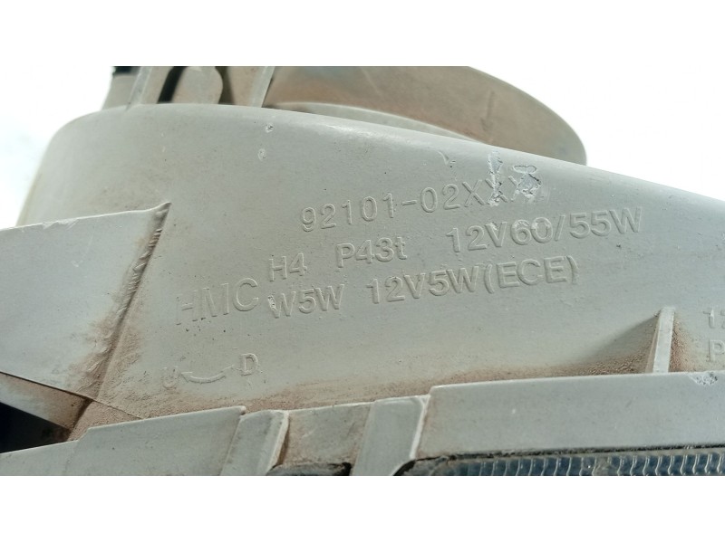Recambio de faro izquierdo para hyundai atos (mx) 1.0 i referencia OEM IAM 9210102010  