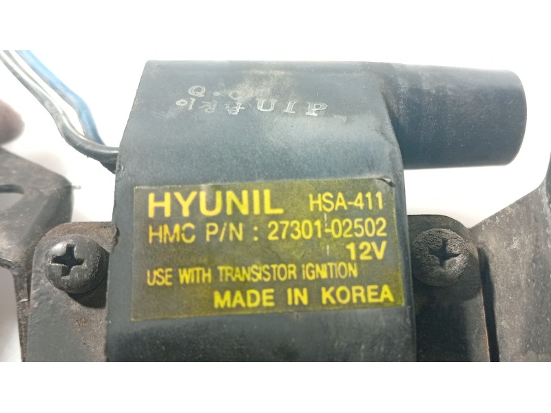 Recambio de bobina encendido para hyundai atos (mx) 1.0 i referencia OEM IAM 2730102502 / 2731002620  