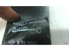 Recambio de cinturon seguridad trasero central para renault megane iii grandtour (kz0/1) 1.5 dci (kz1m, kz1w, kz0r) referencia O 2
