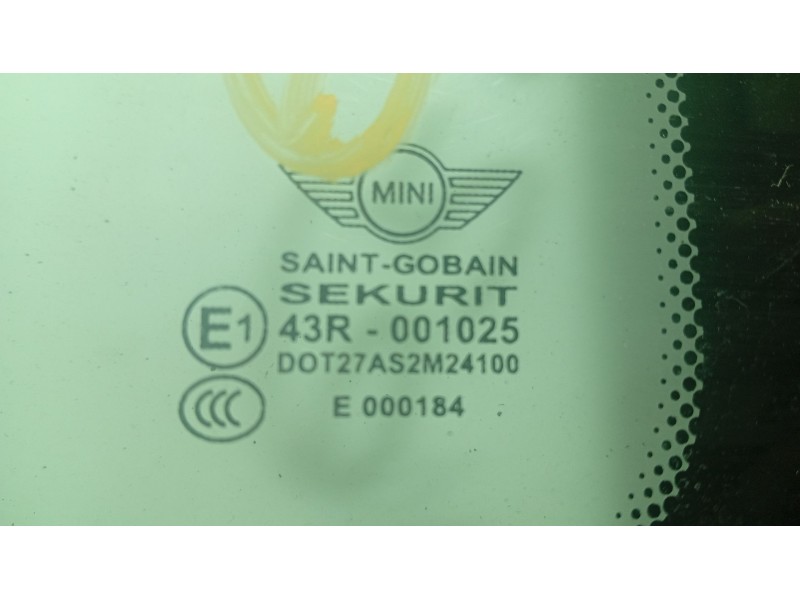 Recambio de luna custodia trasera derecha para mini mini (r50, r53) one referencia OEM IAM   
