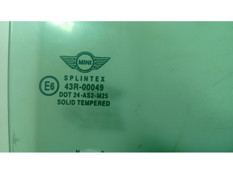 Recambio de luna delantera derecha para mini mini (r50, r53) one referencia OEM IAM   