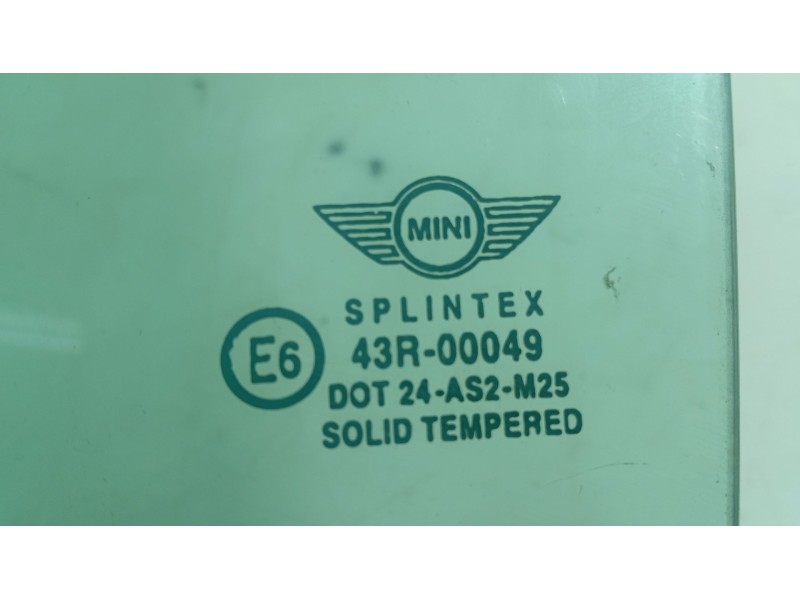 Recambio de luna delantera izquierda para mini mini (r50, r53) one referencia OEM IAM   