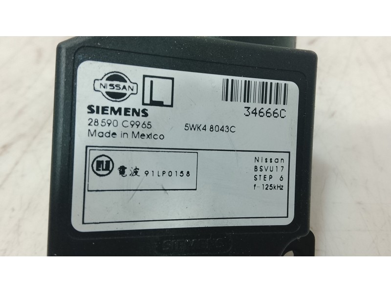 Recambio de modulo electronico para nissan almera tino (v10) 2.2 dci referencia OEM IAM   
