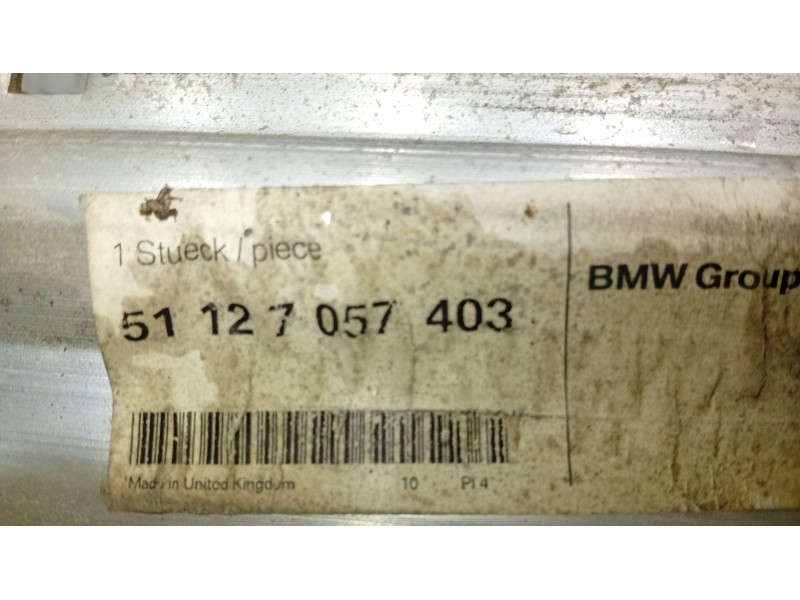Recambio de refuerzo paragolpes trasero para mini mini (r50, r53) one referencia OEM IAM   