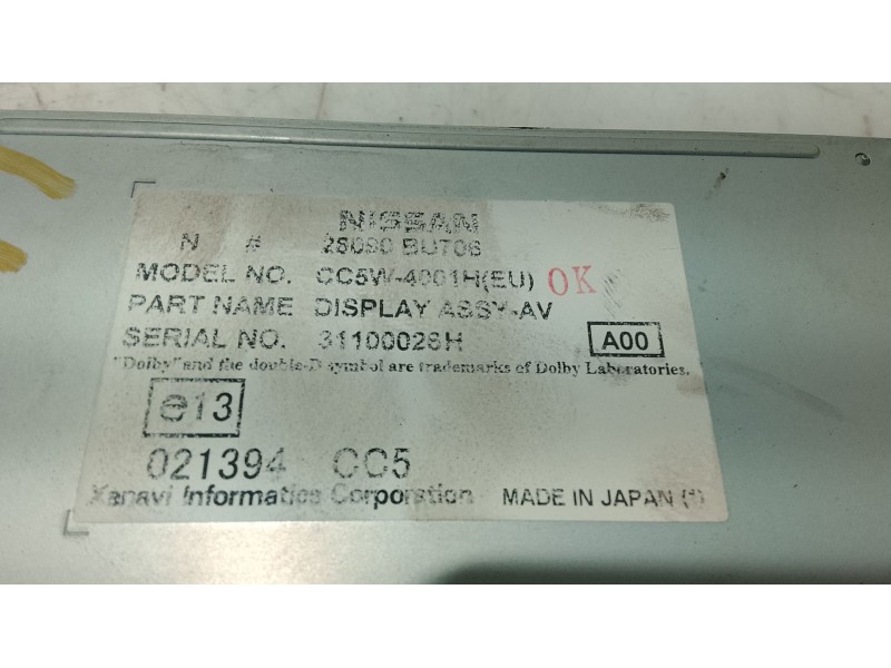 Recambio de modulo electronico para nissan almera tino (v10) 2.2 dci referencia OEM IAM   