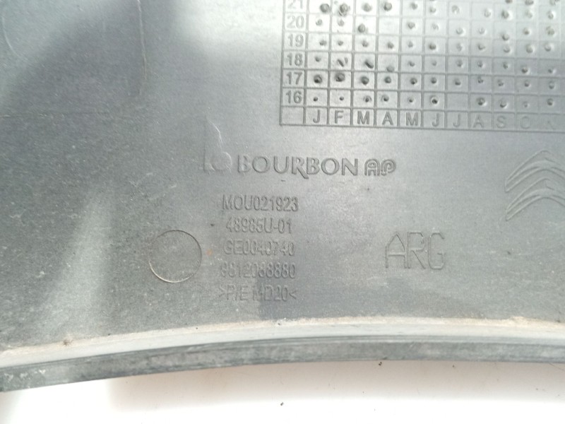 Recambio de moldura para citroën c3 iii (sx) 1.2 puretech 82 referencia OEM IAM   