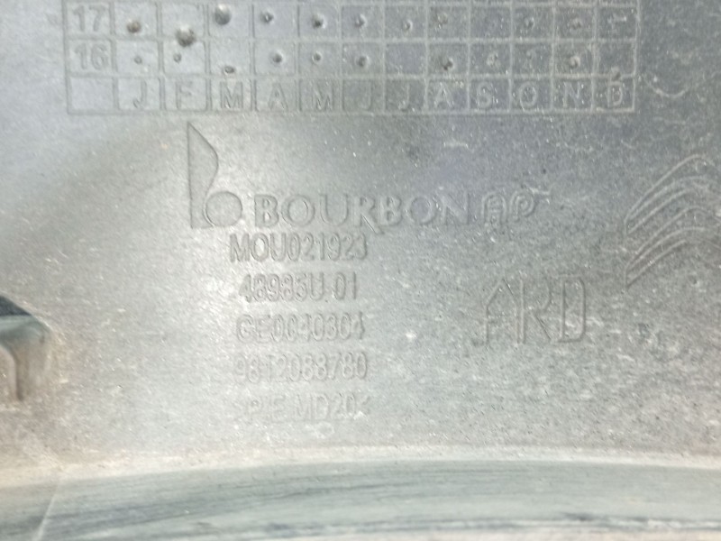 Recambio de moldura para citroën c3 iii (sx) 1.2 puretech 82 referencia OEM IAM   